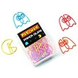 Pac-Man Characters Shaped and Colored Paper Clips